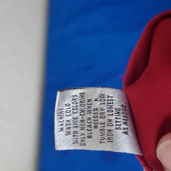 Chico's sz 2 (L/12) sleeveless red top - Picture 7 of 10